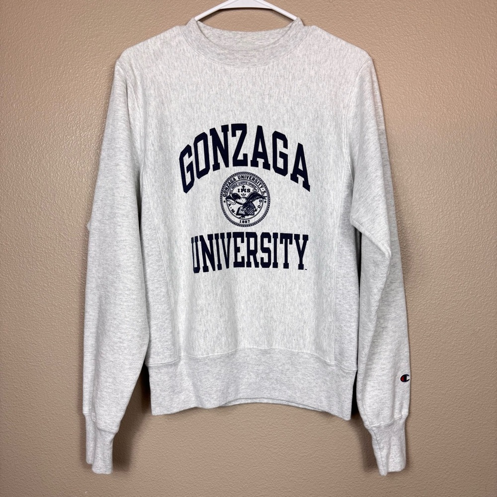 Champion Reverse Weave Gonzaga University Sweatshirt A